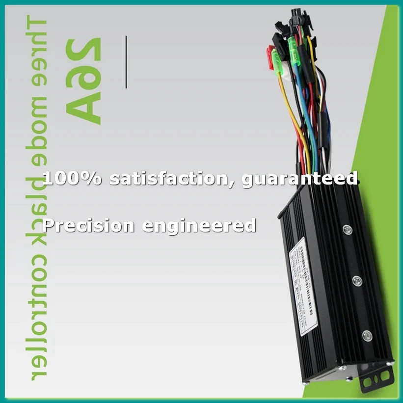 

36V 48V 500W 750W 26A Three Mode Brushless Controller with Speed Limit Line for Ebike Electric Scooter-FABY