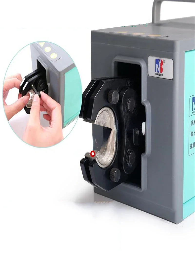 

20A/50A Pneumatic Terminal Crimping Machine, Cold Crimping Terminal Copper Nose Tube Terminal Aviation Pin Crimping Pliers Tools
