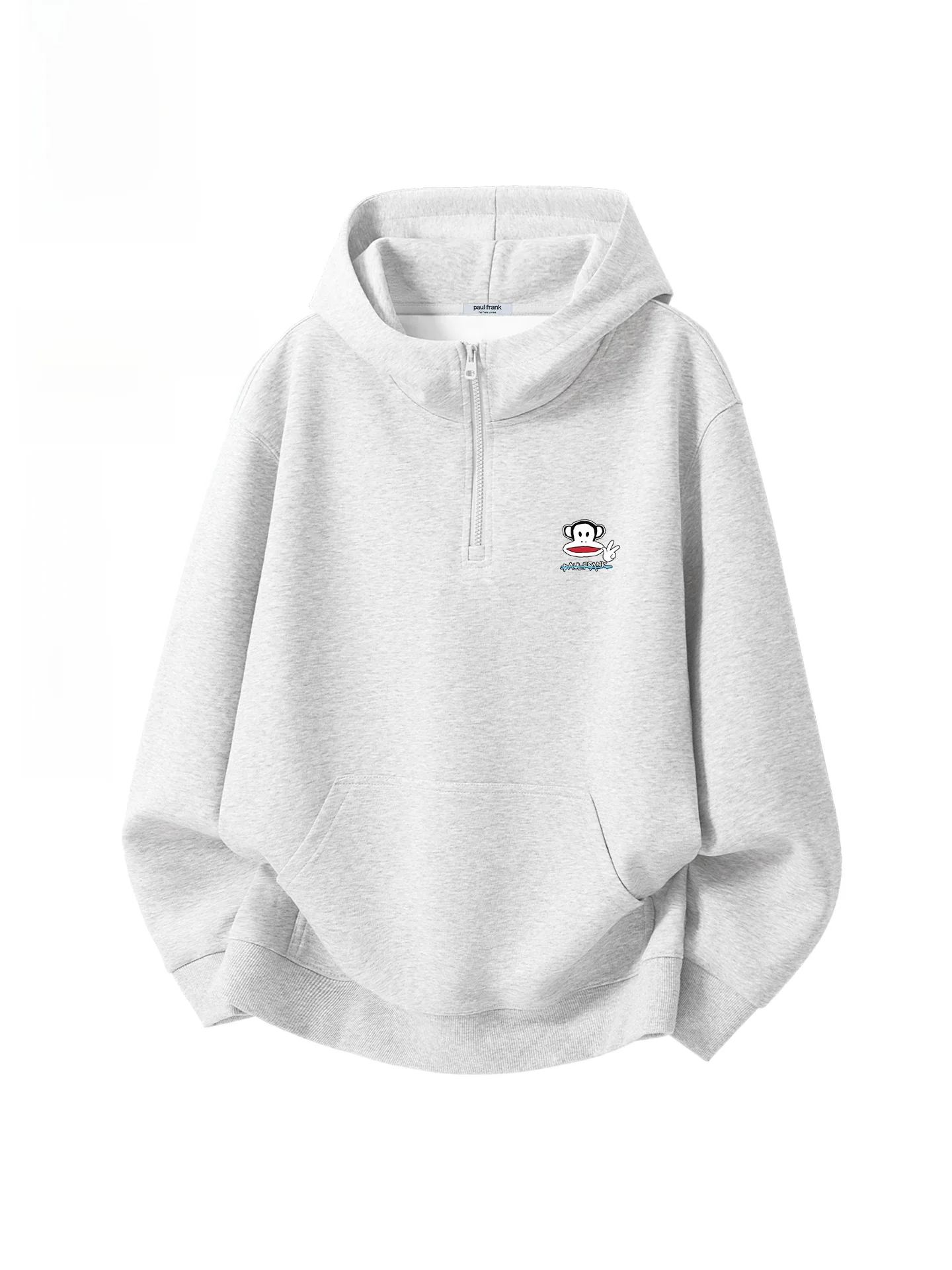 

Monkey Hooded Sweatirt Men's Loose Fit Spring 2026 f Zipper Casual Comfortable Breathable Wear-resistant