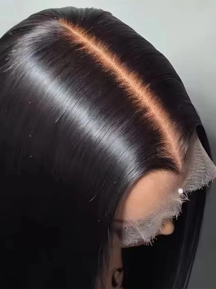 

300 Density 13x6 HD Lace Frontal Human Hair Wigs Pre Plucked Brazilian Bone Straight 13x4 Frontal Wig 7x5 Glueless Wig Wear Go