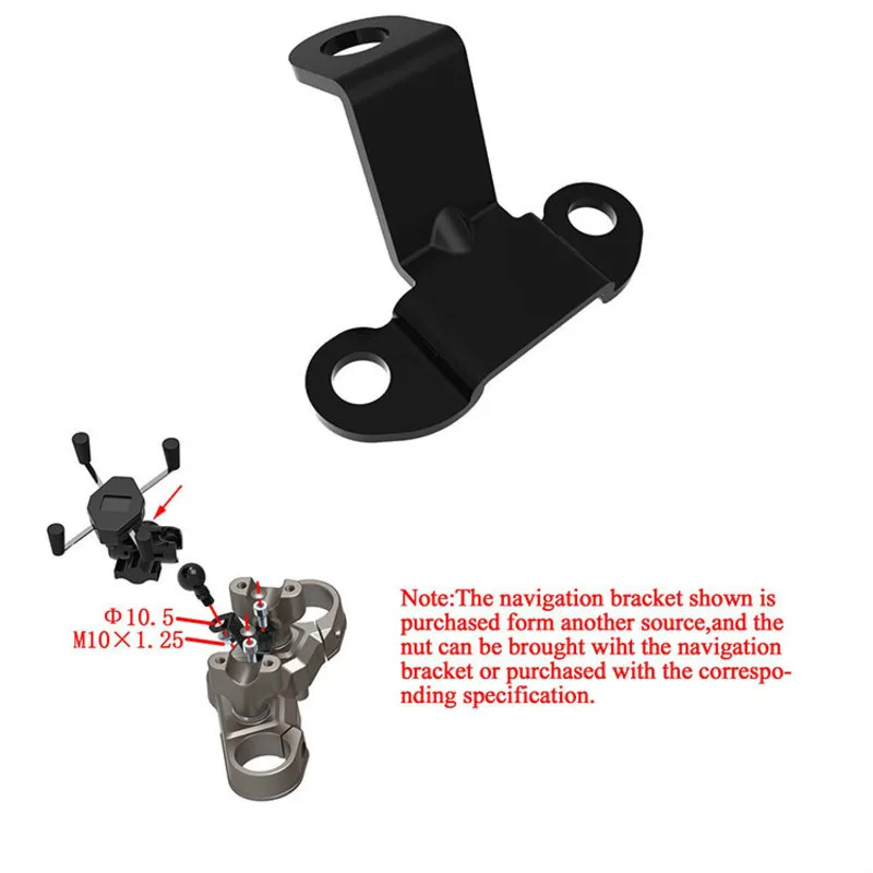 

Motorcycle Refitting Mobile Phone Support G1 Motorcycle Navigation Bracket Base for Kiden Kd150-u / U1 Z2