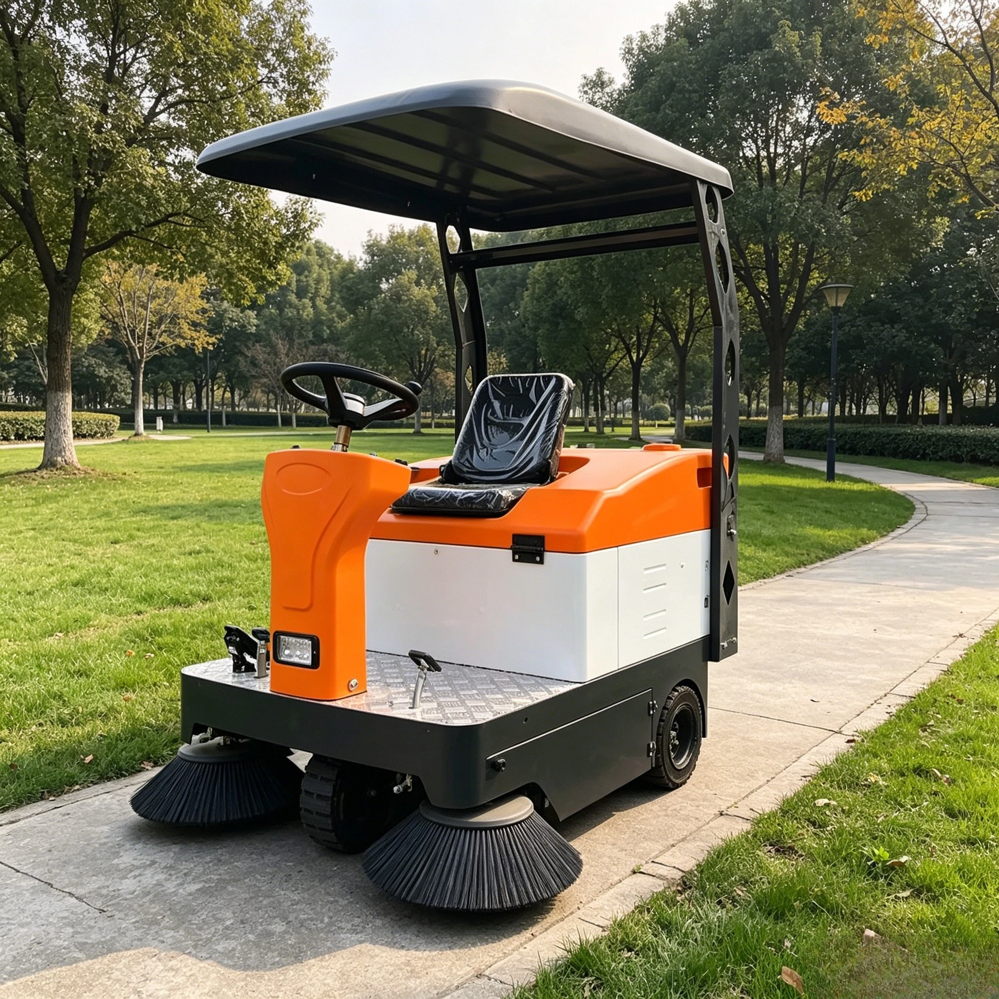 Energy Efficient Road Sweeper Machine City Street Cleaning Truck Environmental Protection Sweeping Machine Customized