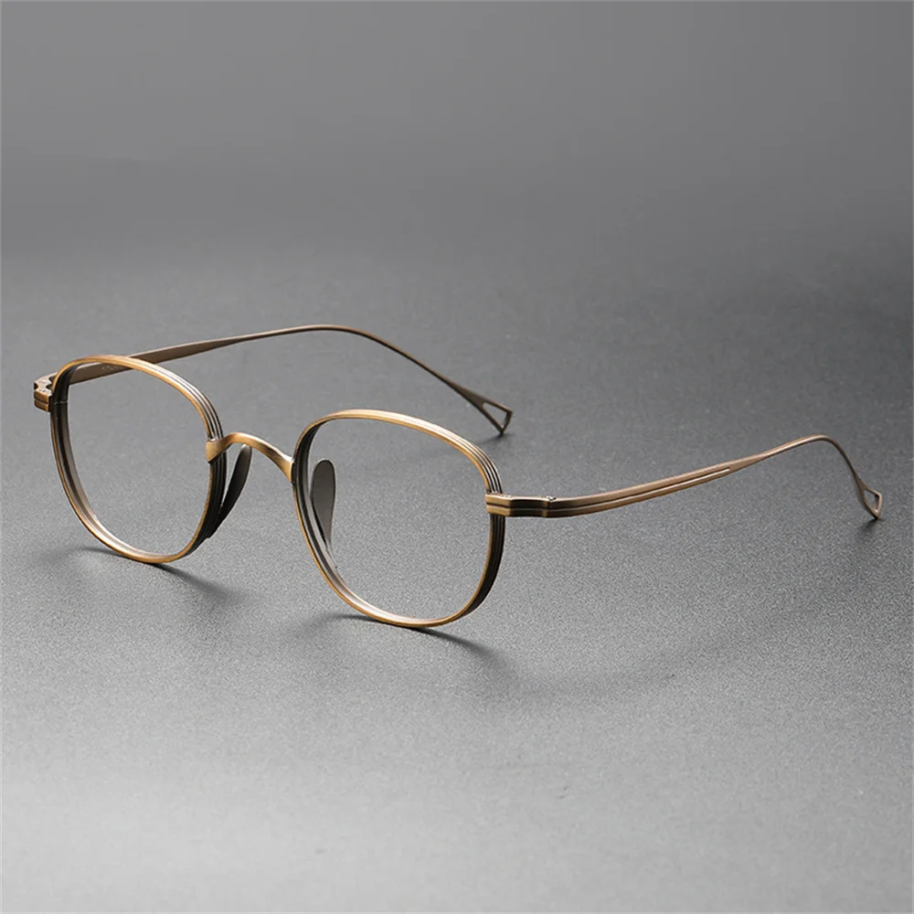 

Reading Eyewear Pure Titanium Men'S Glasses Square Frame Glasses Optical Prescription Glasses For Vision Correction Daily Wear