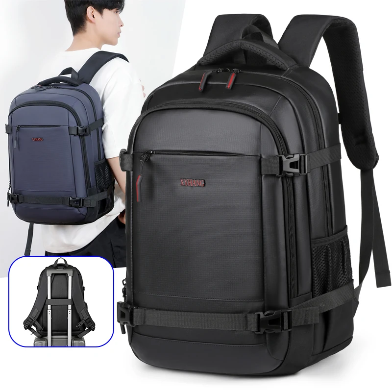 Zaino da lavoro multifunzionale da uomo, grande capacità, spazio di archiviazione multi scomparto, zaino da uomo d'affari, zaino per computer