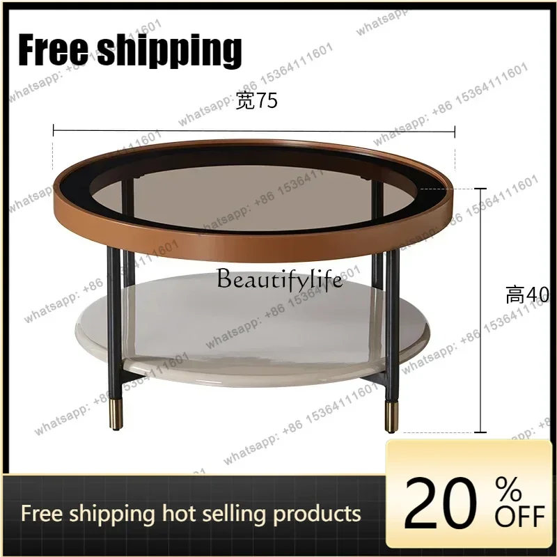 Customizable Modern Simple Coffee Table Oolong Tea Household Small Apartment