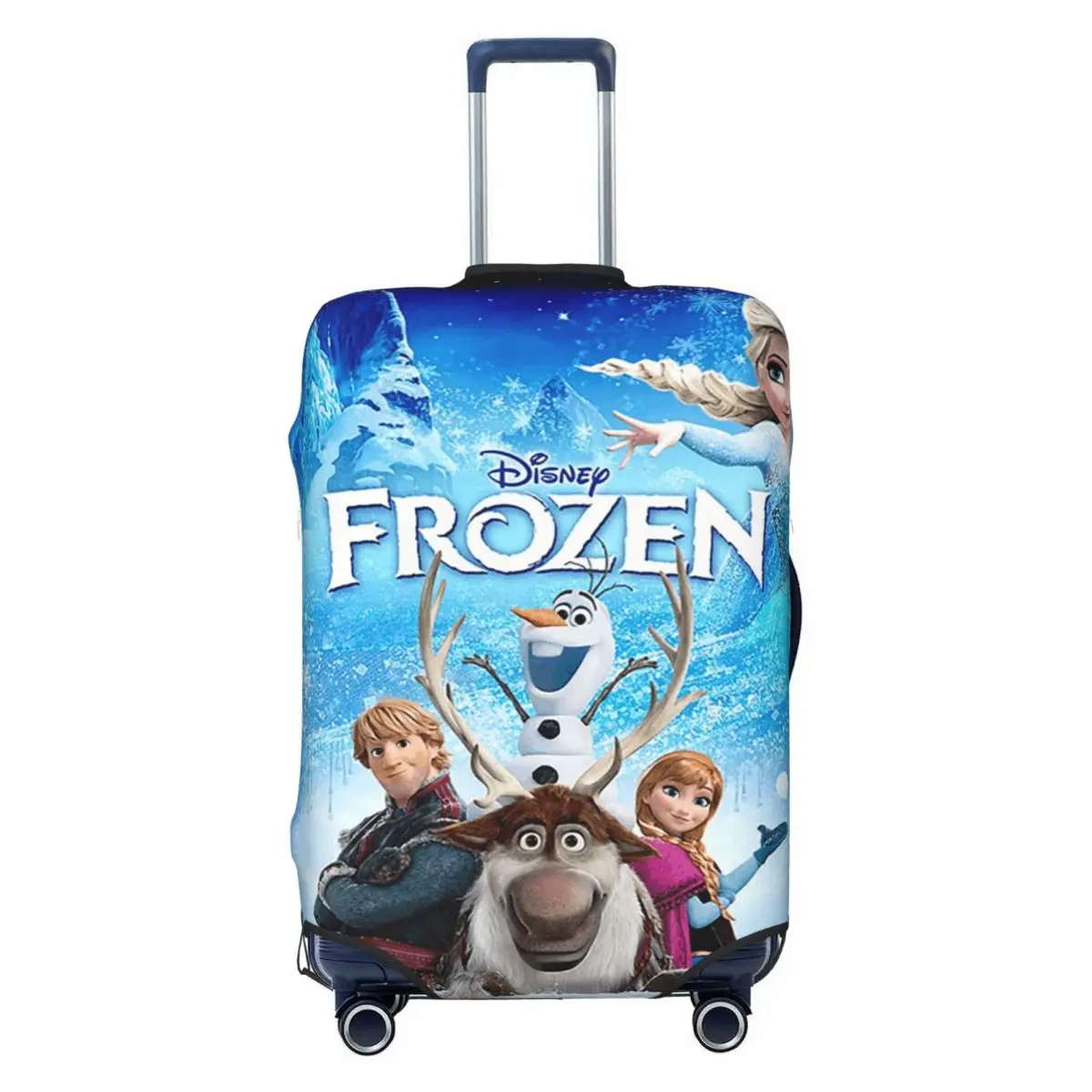 

Animated Movie Frozen Luggage Cover Elastic Cartoon Travel Suitcase Protective Covers Fits 18-32 Inch