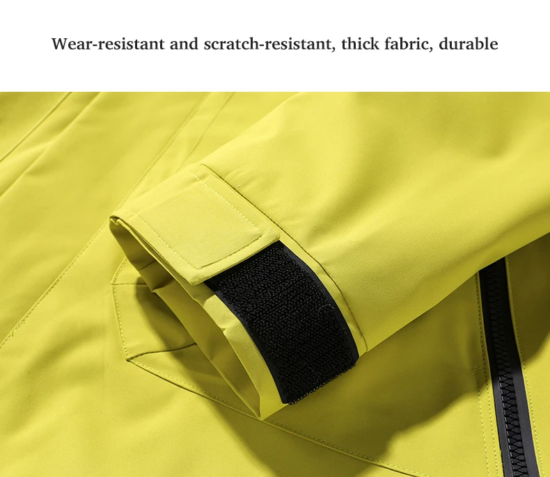 LNGXO Unisex wasserdichte Outdoor-Jacke, Windjacke, Regenmantel zum Klettern, Wandern, Camping, Trekking, Herren und Damen, winddicht, atmungsaktiv – Detail 20
