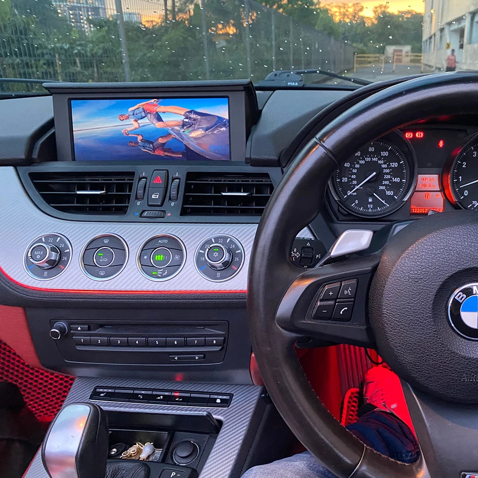 iCarPlay اللاسلكية أندرويد السيارات USB تشغيل الفيديو MP4 MP5 أبل Carplay حل الكاميرا العكسية لسيارات BMW CIC جميع الموديلات Z4 2010 ~