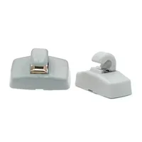 Gancho para visera solar, soporte de Clip para VW Bora IV Golf 4 GTI Jetta A4 Passat B5 B6 Polo 9N Beetle Caddy Skoda Octavia 2 A5, 1 unidad