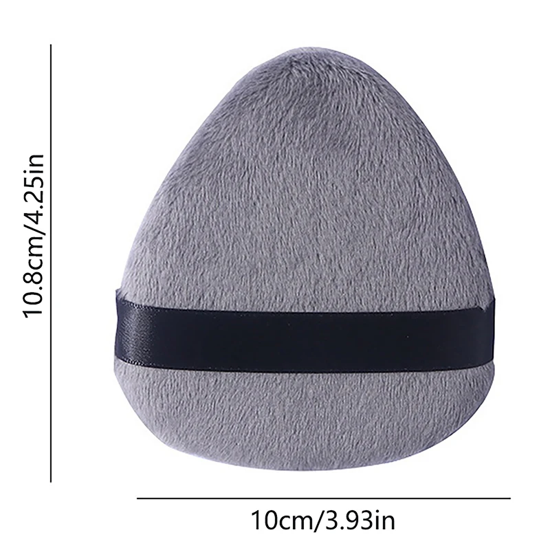 (Ce14)1Pc Large Drop Shape Velvet Powder Cosmetic Puff Women Soft Makeup Sponge Foundation Cream Beauty Make Up Powder Tools