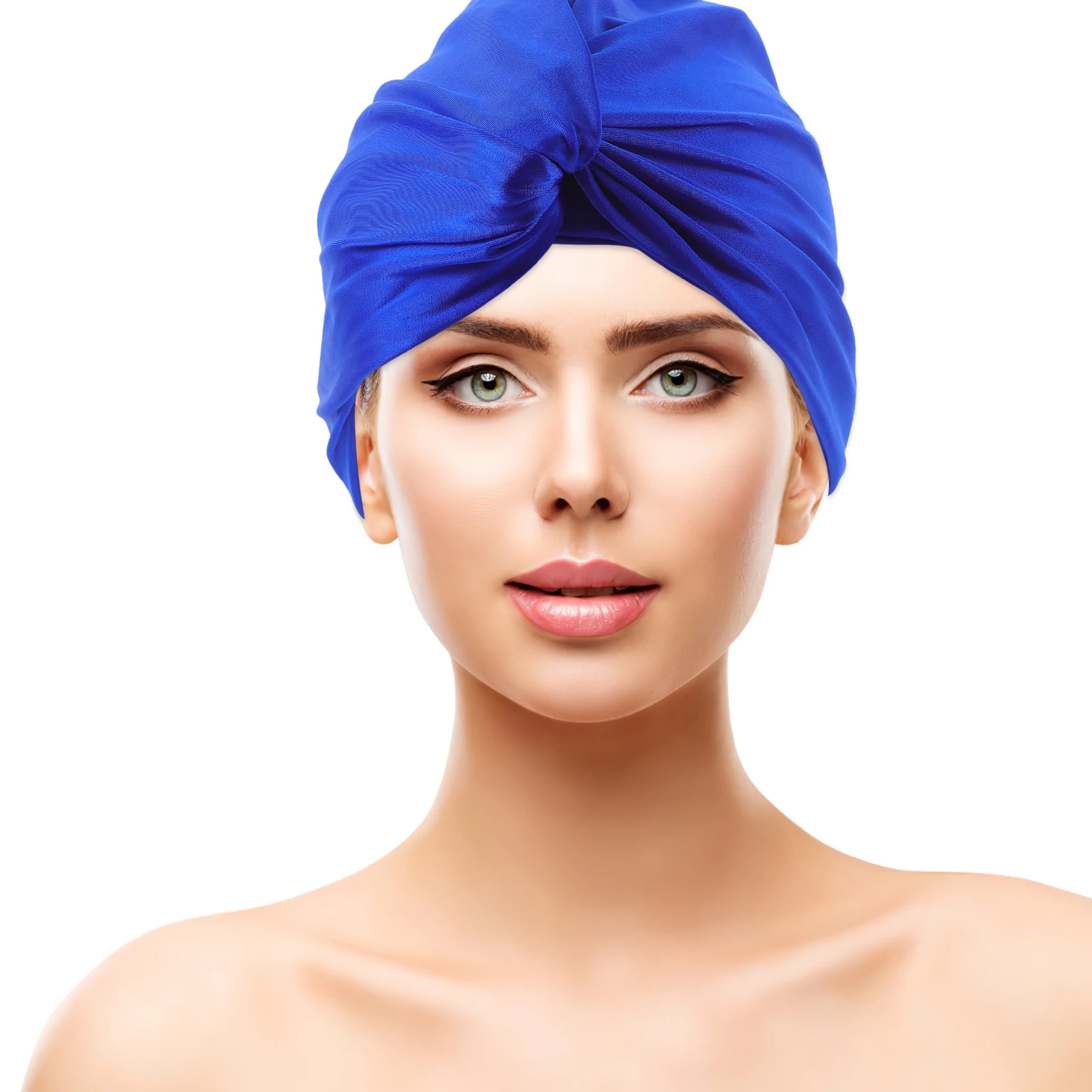 

1 Unit Swim Cap for Women Adult Fashion Flower Design Swimming Cap Lightweight Non-Slip Elastic Fit Swim Hats for Long Hair