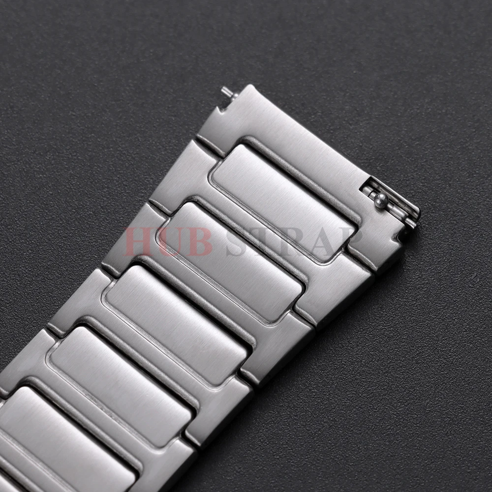20mm 22mm Stainless Steel Watchband Quick Release for Huawei GT6/5pro Metal Belt 18mm for Casio Universal Flat End Watch Strap