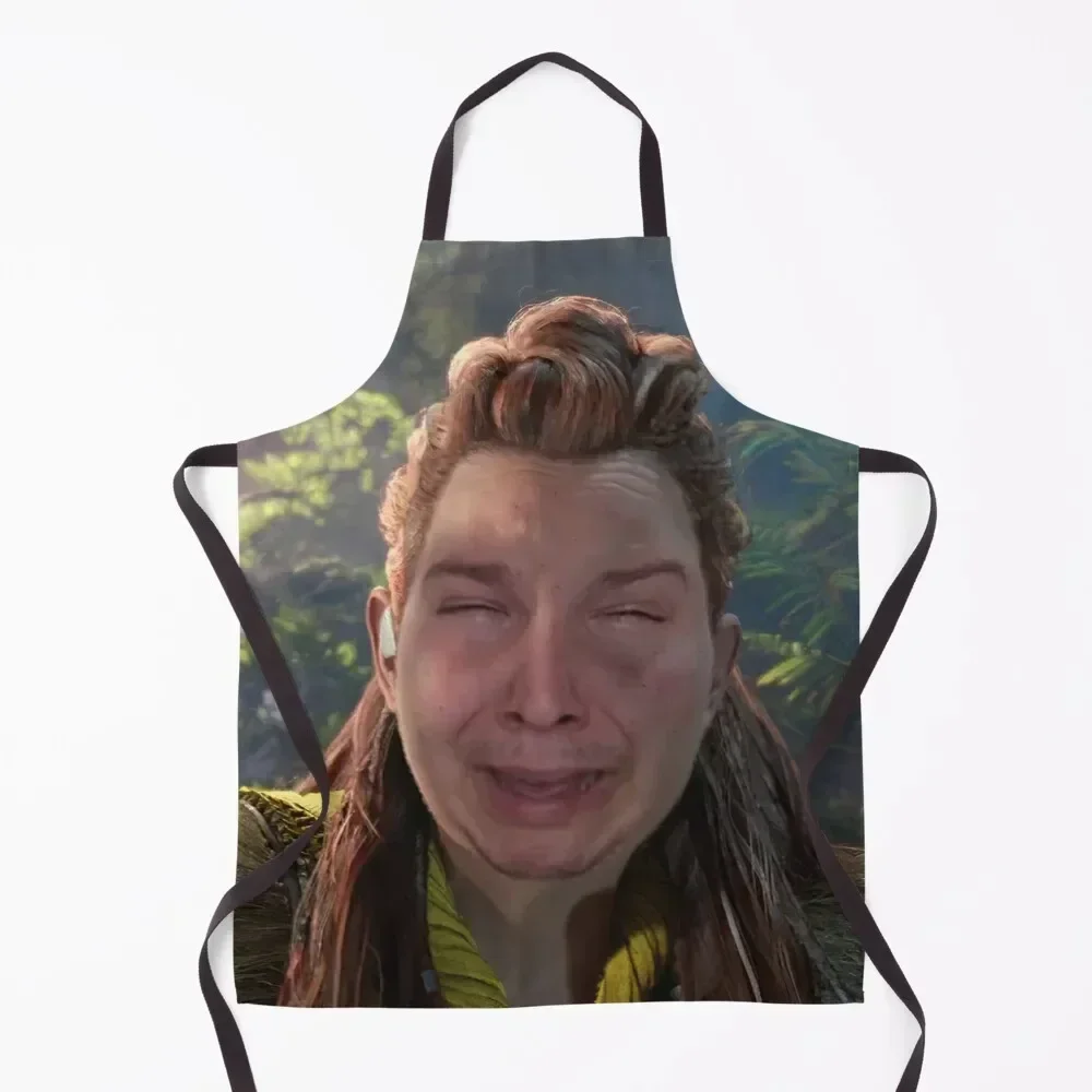 

Horizon 2 Stunning Character Model Apron Kitchen Things For Home Men kitchen Women's Dress For Cooking Apron