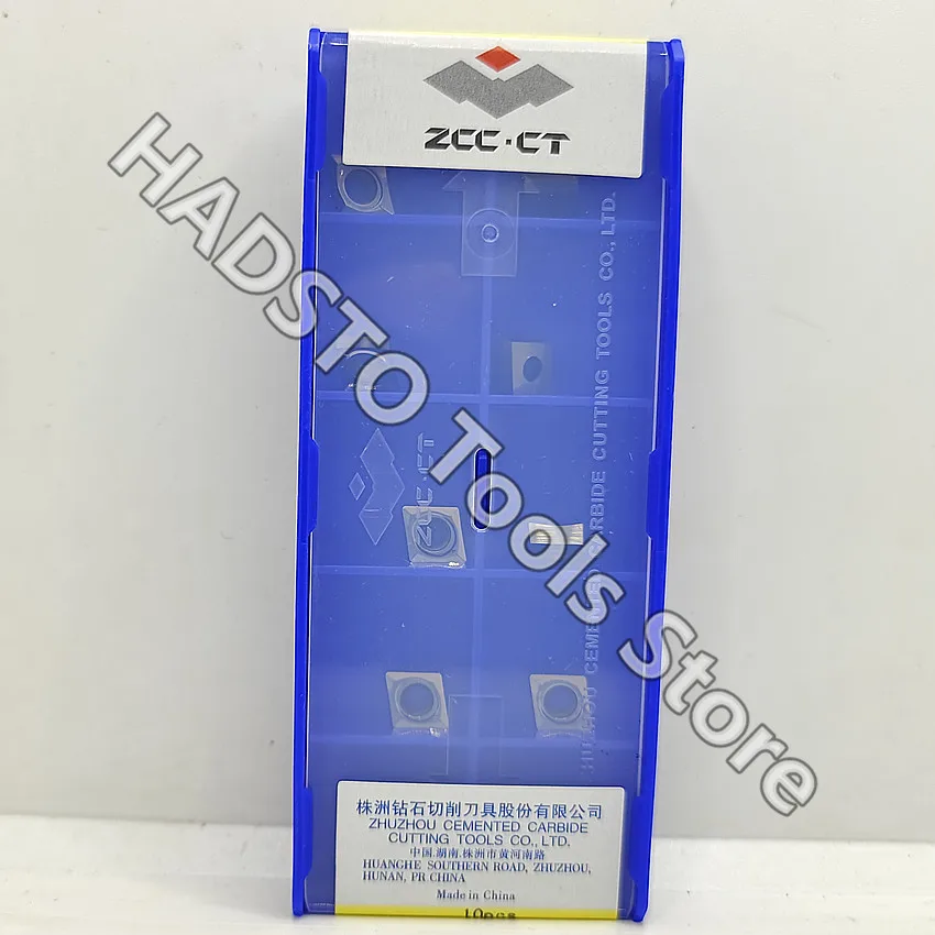 

CCGX060204-LH YD101 CCGX060204-LH CCGX060204 CCGX21.51 ZCC.CT CNC carbide inserts Turning insert For Aluminium N10-N25 10pcs/box