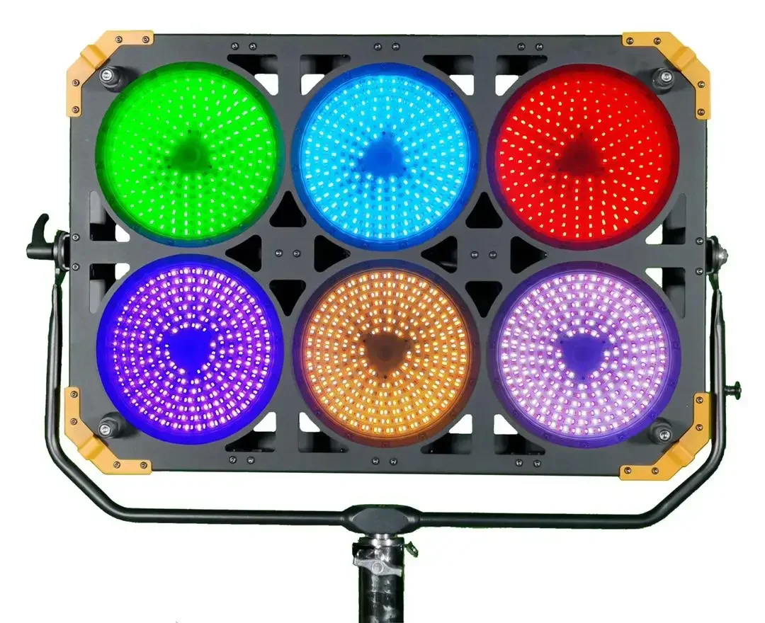 2026 Professional Photography Equipment 900W CRI 97 CRMX Lumenradio Audio Video Movie Shooting RGB Color Led Film Light