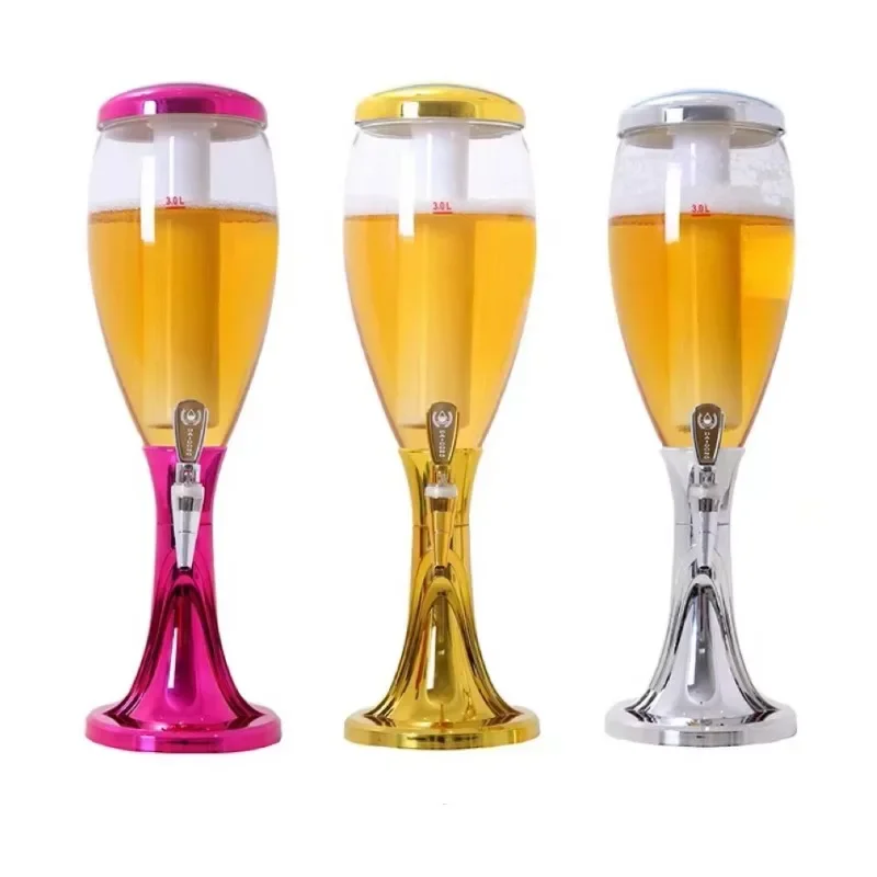 

Оборудование для подачи напитков в отелях: высококачественные барные инструменты, 3-литровый диспенсер для пива с краном для бара.