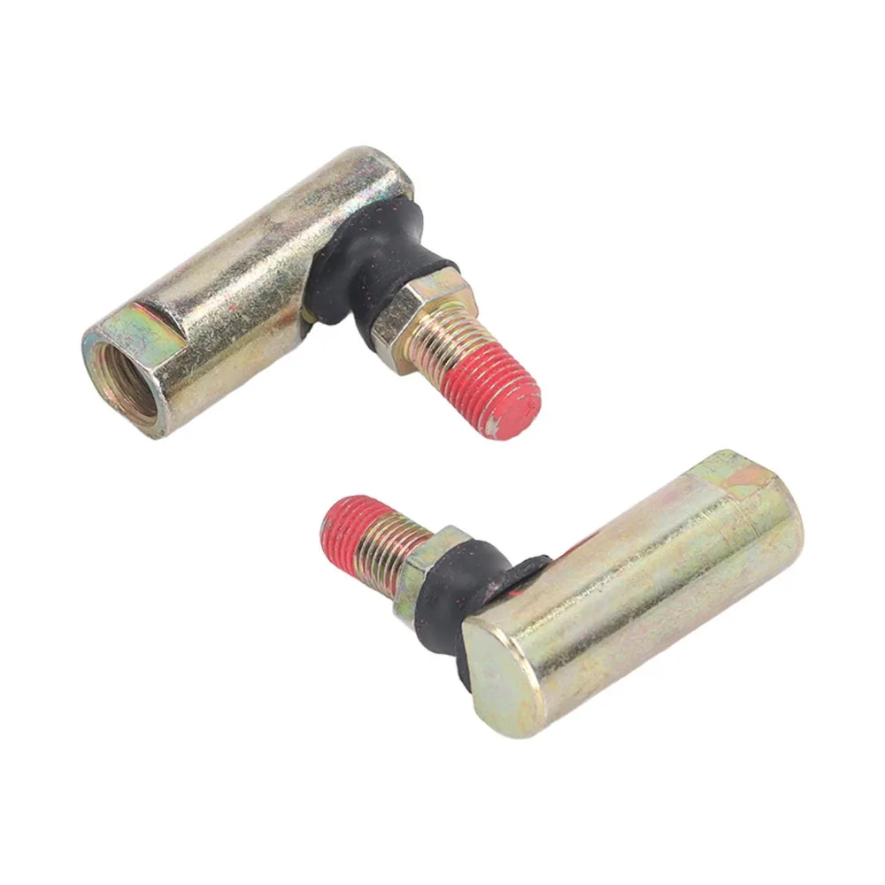 2PCS Sreel Lawn Tractor Ball Joints Gold Universal Steel Ball Joints Tie Rod Ends Compact for Cub Cadet MTD Toro