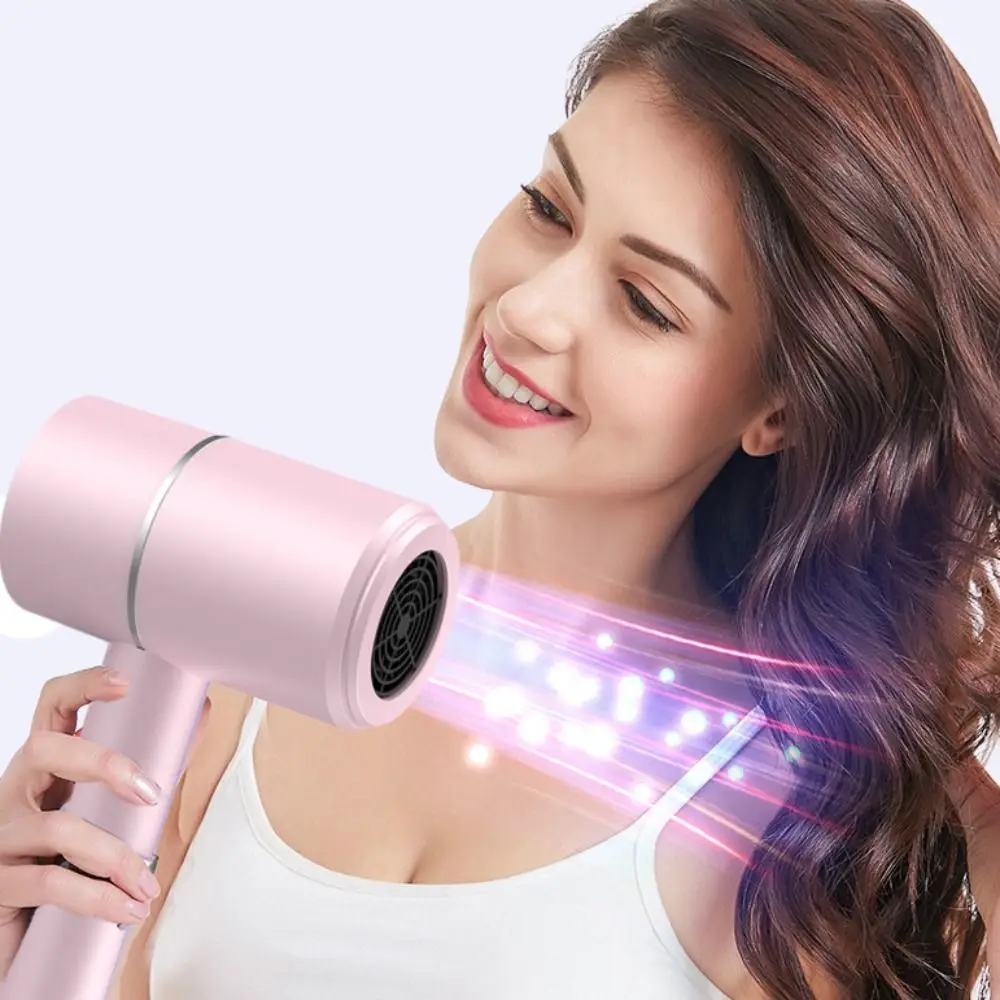 

800W Foldable Hair Dryer Space-saving Three-speed Adjustable Dormitory Hair Dryer Overheat Protection Low Noise