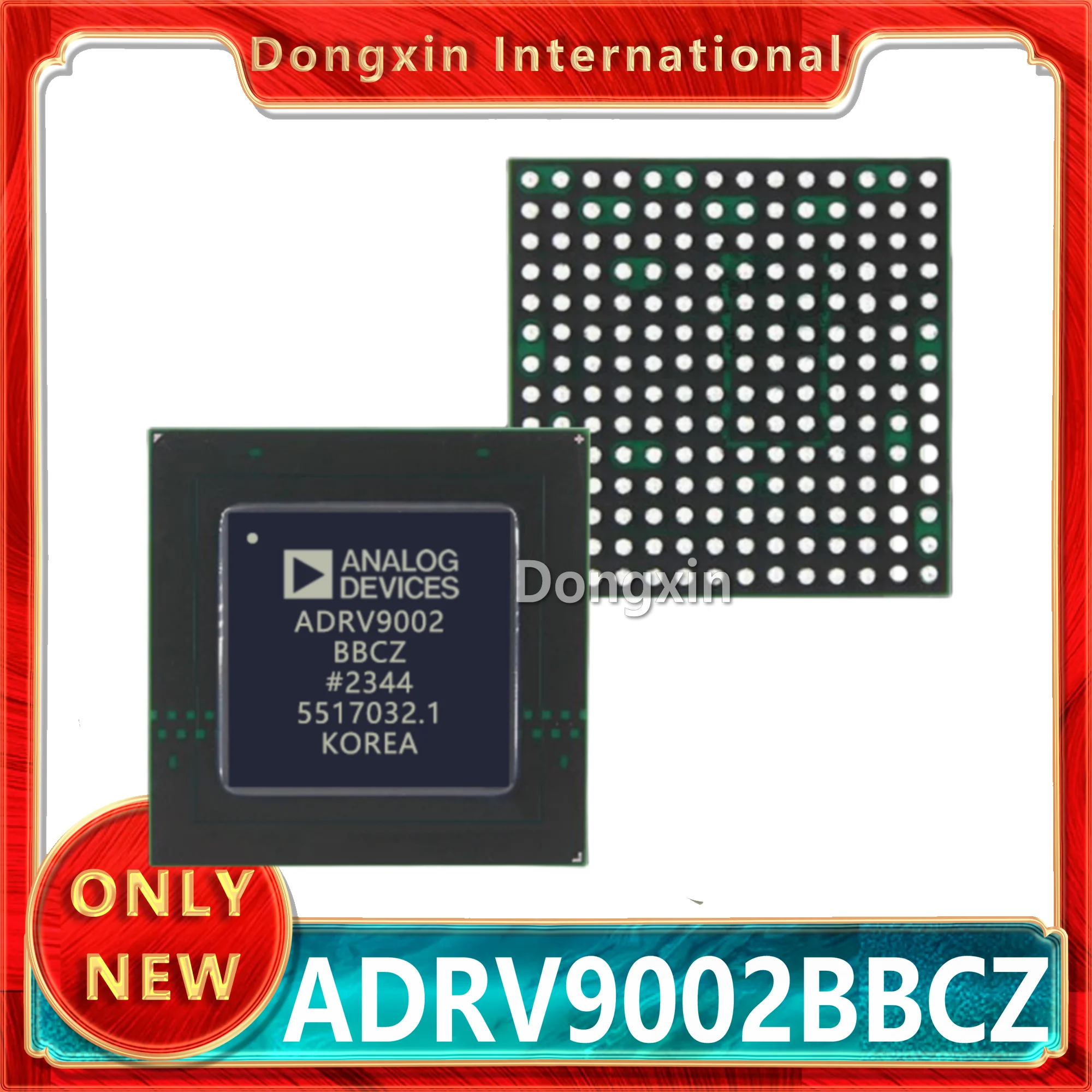 

ADRV9002BBCZ CSPBGA-196 Двухканальный узкополосный и широкополосный радиочастотный приемопередатчик до 6 ГГцI ADI