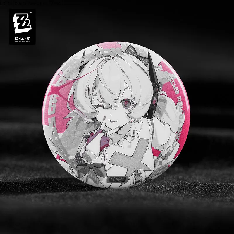 2026 Zenless Zone Zero Mindscape Cinema Series Reflektierendes Abzeichen Engel der Täuschung Sunna Aria Nangong Yu Tin Brosche Pin MiHoYo