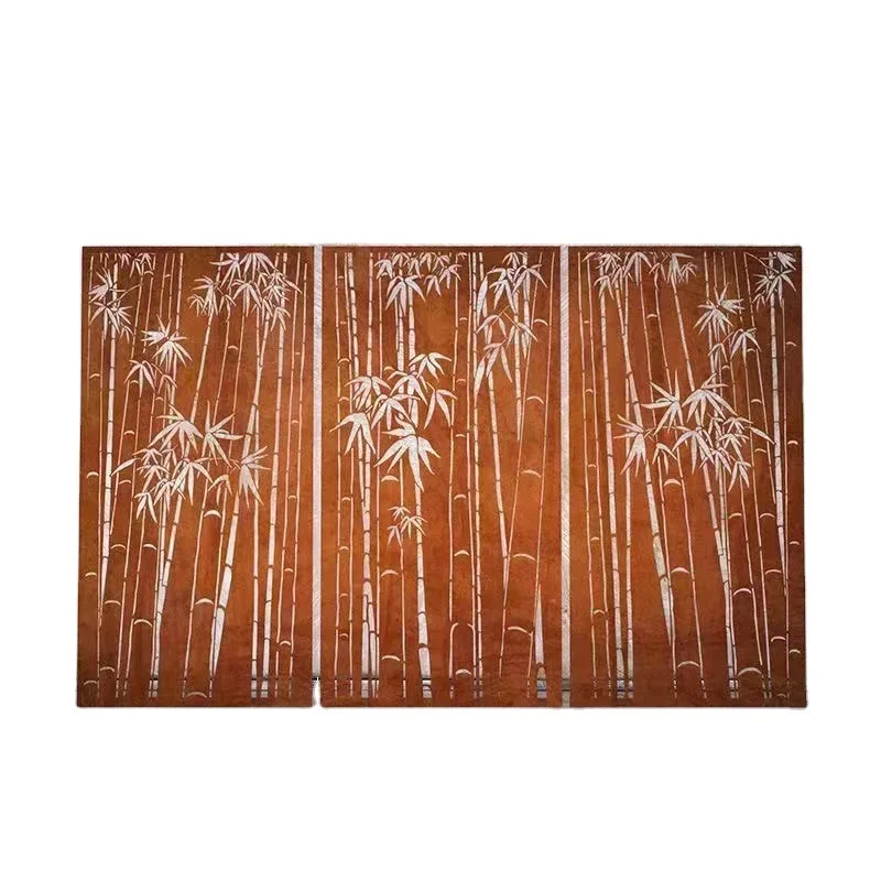 

'Outdoor corten steel screen garden decoration corten steel screen