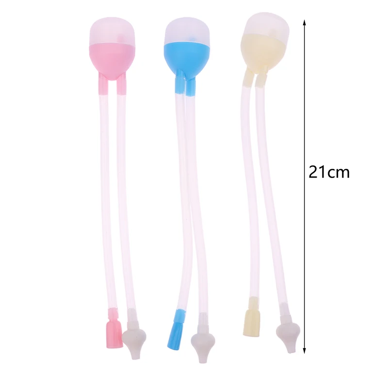 Nasal Aspirator Infant Nasal Suction Snot Cleaner Washable Sucker Baby Mouth Suction Catheter Children Nose Cleaning Tool Safe