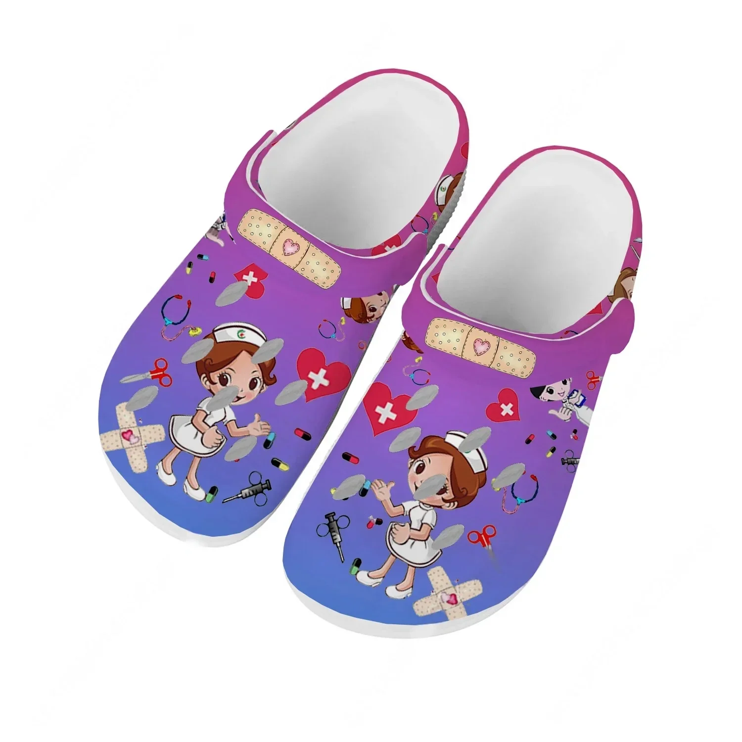 Nurse Water Shoes Mens Womens Comfortable Fashion Home Garden Clogs Customizd Sandals Beach Breathable Hole Slippers