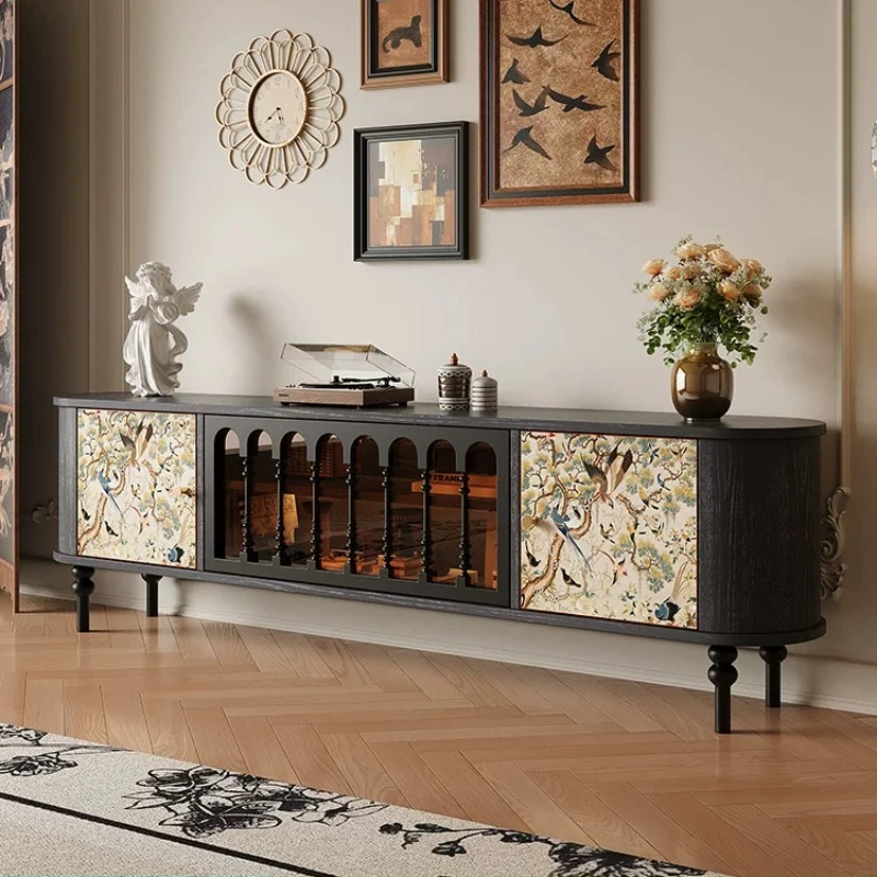 Vintage Tall Tv Stand Shelf Wooden High Living Room Modern Tv Stands Luxury Metal Mobili Per La Casa Saldi House Accessories