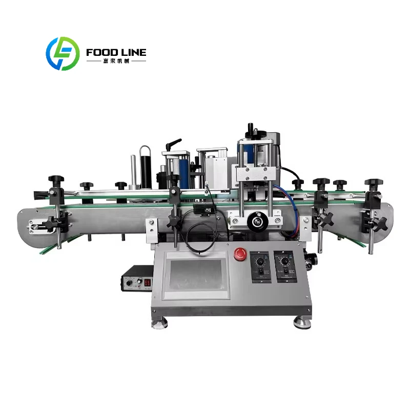 Factory Direct Semi Automatic Electric Labeling Machine for Bottles Label Machine Can Jar Labeler Applicator Sticker  Customized