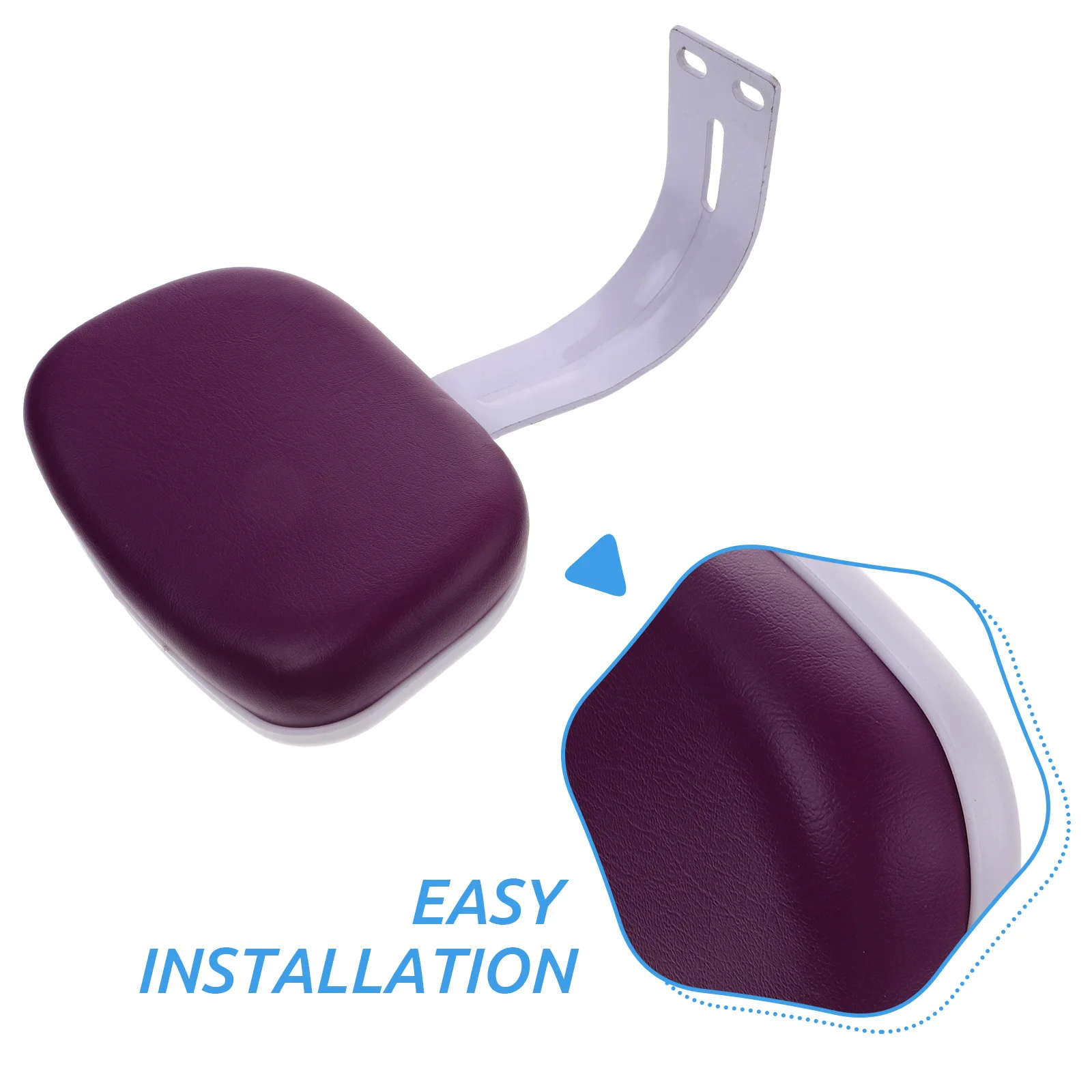 وسادة مسند ظهر للدراجة الكهربائية، مقعد أمان بلاستيكي بديل للمقعد الخلفي، وسادة خلفية للدراجة العالمية، دعم مريح لركوب الدراجات