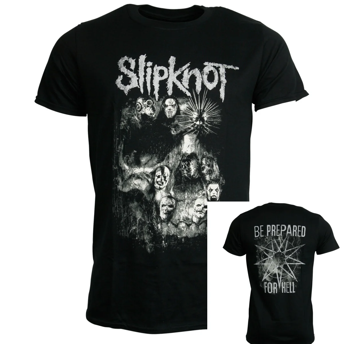 Slipknot The Wheel Slipknot  Shattered Graphic Tee 100% Cotton Round Neck Casual Unisex T-shirt Summer Top