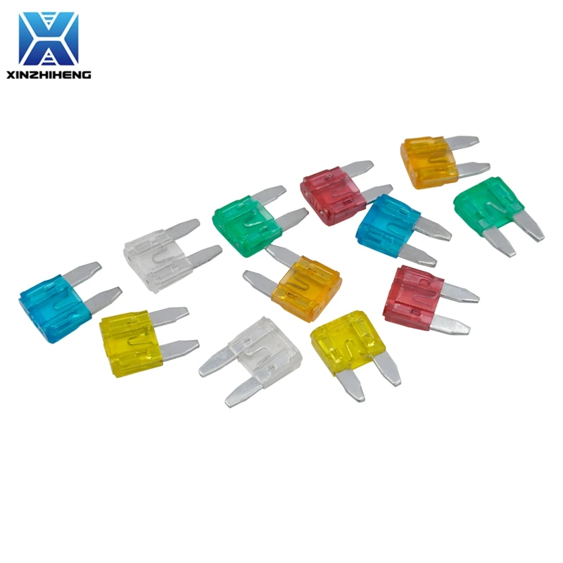 10-20pcs Mini Micro Small Medium Insert Car Fuse 1A 2A 3A 4A 5A 7.5A 10A 15A 20A 25A 30A 35A 40A 45A 50A  AMP For Car Truck