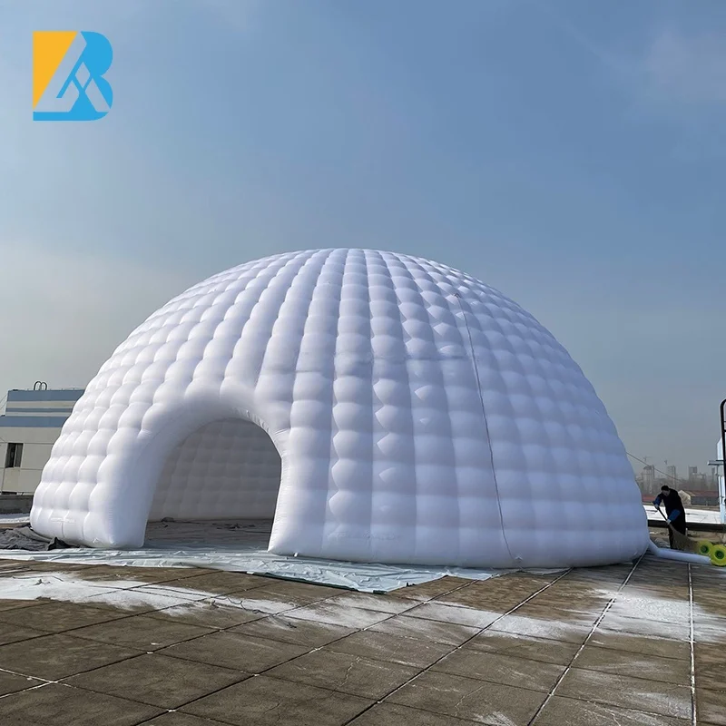 Tenda rave gonfiabile bianca professionale per gonfiabili aziendali per giocattolo da noleggio per tende da festa