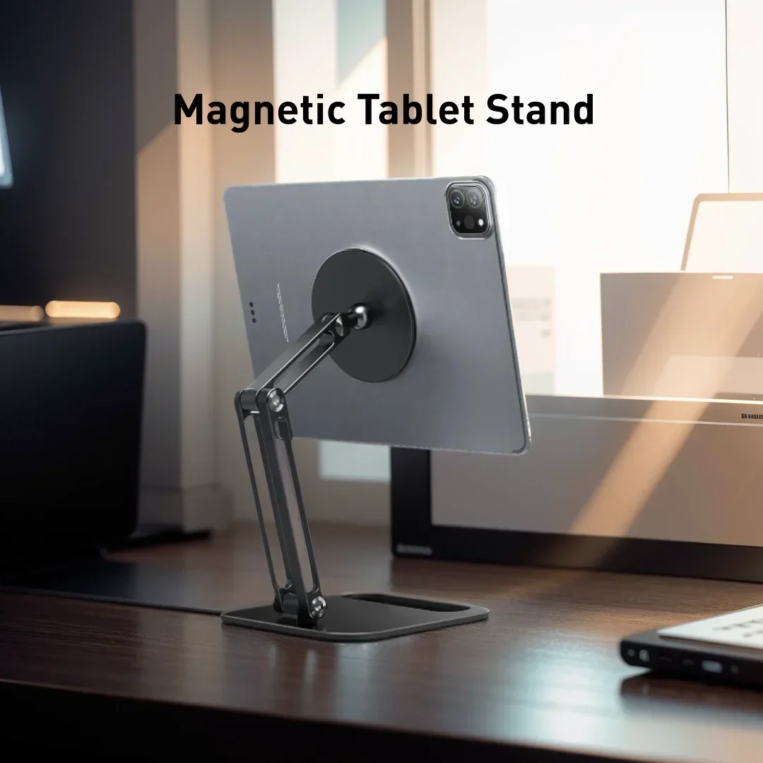 Metal Magnetic Tablet Stand Holder Pad Folddable Support for pad Air Pro 12 Mini Accessories