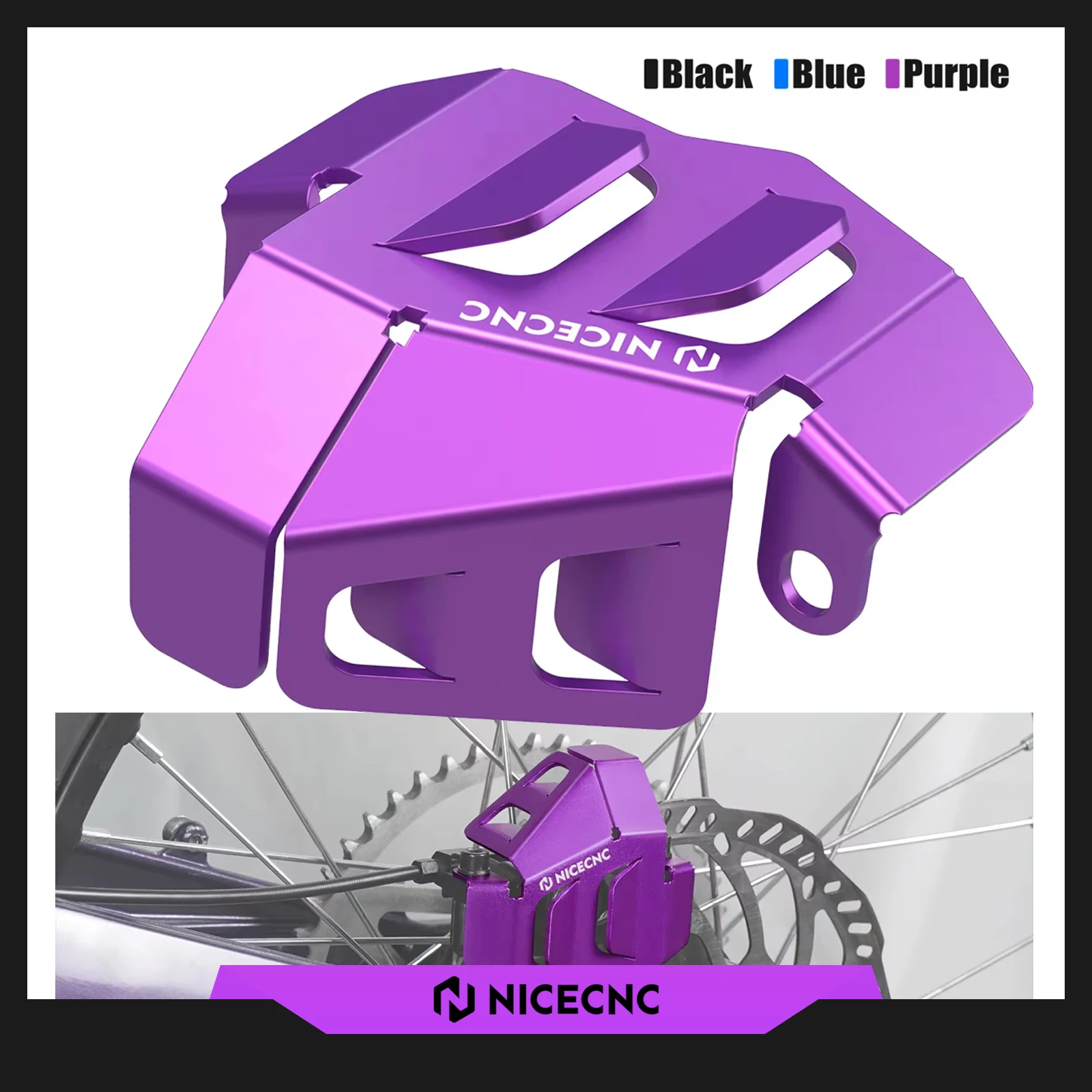 

For Surron Electric Bike Rear Brake Caliper Guard Cover Protector For 2025 2024 Surron Light Bee X S L1E Surron Light Bee Parts