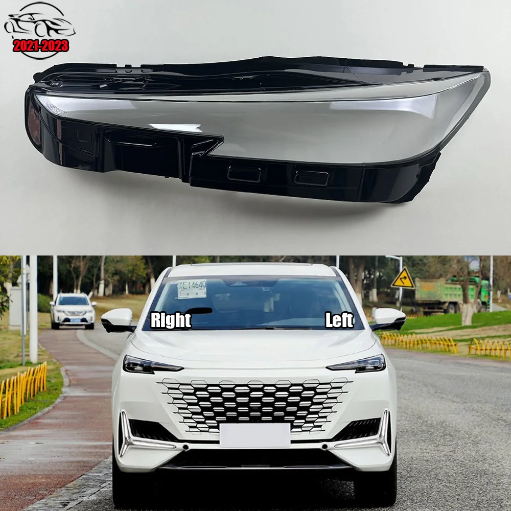 

For ChangAn UNI-K 2021 2022 2023 Headlamp Cover Transparent Lamp Headlight Shell Lens Plexiglass Replace The Original Lampshade