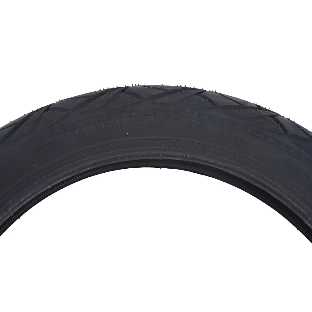 1PC Outer Tire Tyre Rubber 14 Inch 14x1.95(52-254) Thicken Outer Tyre For Electric-Bike 14*1.95 Bicycle Accessories