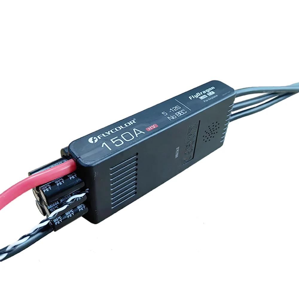 150A ESC Flycolor elektronik hız kontrol FlyDragon 5-12S HV OPTO RC hobi Model uçak helikopter JP EDF motor parçaları için