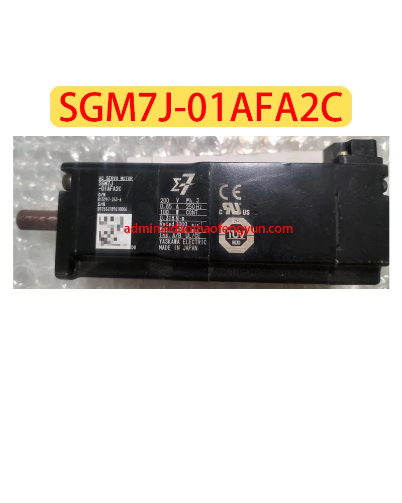 

SGM7J-01AFA2C Used Servo Motor SGM7J 01AFA2C，Fast shipping