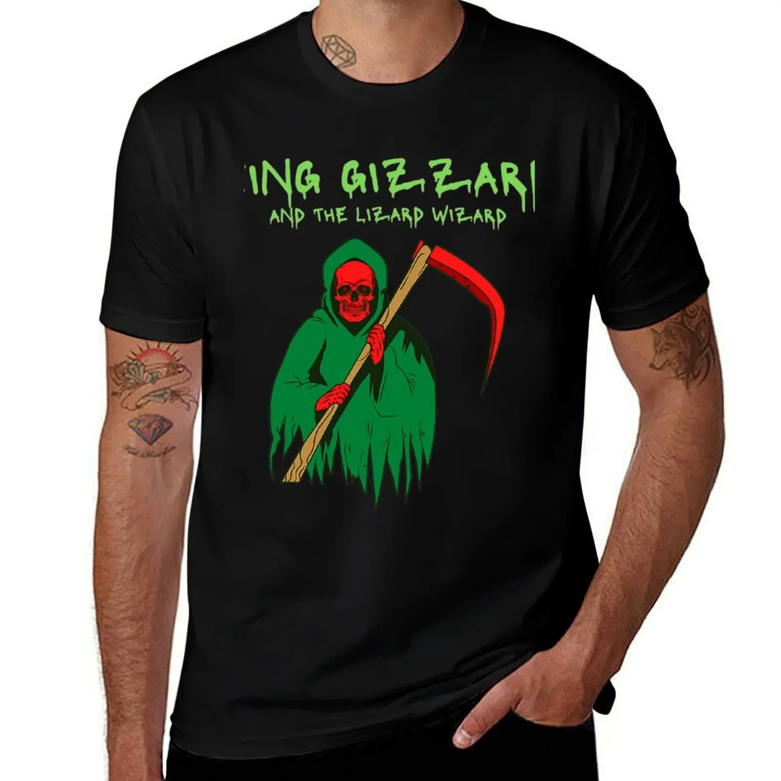 King Gizzard And The Lizard Wizard T-Shirt All Match Basic Short Sleeve Top T-Shirt