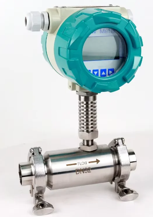 Auto LWGY Turbine Flow Meter 1'' 2'' 3'' 4'' Diesel Fuel Oil Flow Meter RS485 Modbus 4-20mA Output
