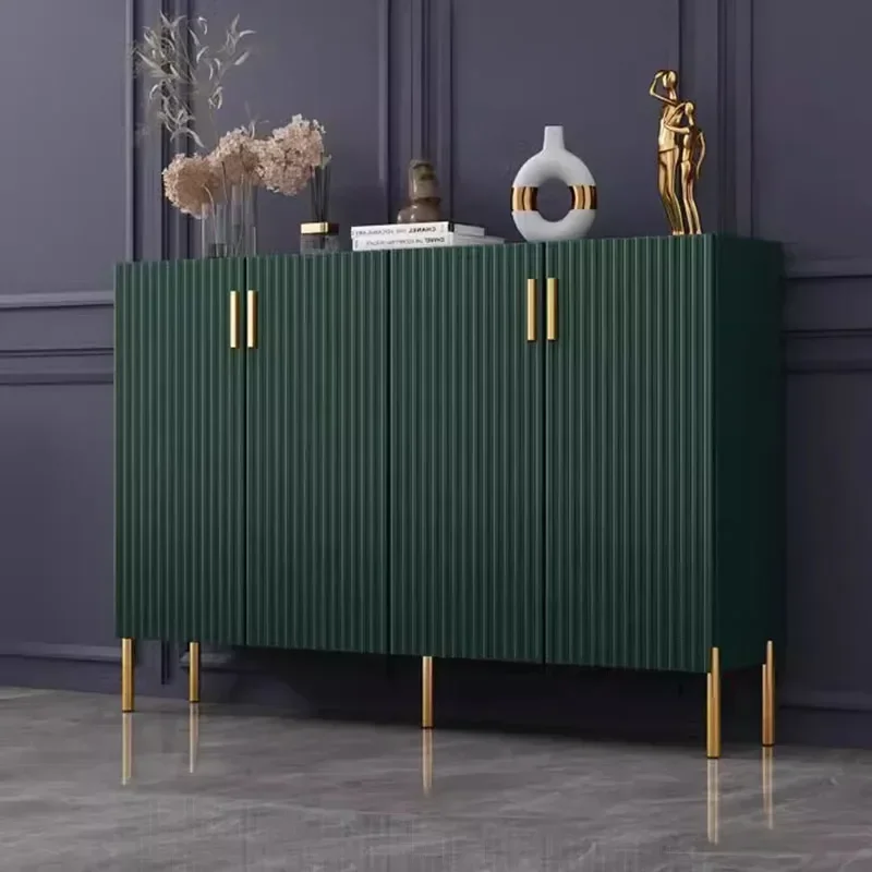 Vintage Green Living Room Cabinets Craft Organize Large Luxury Storage Cabinet Modern Minimalist Szafki Do Salonu Furniture