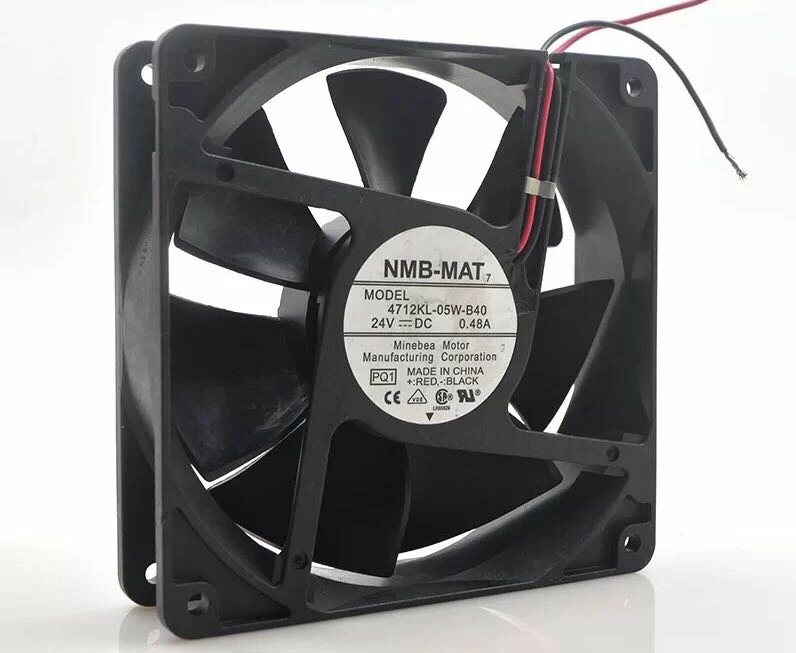 

НОВЫЙ ОРИГИНАЛ 4712KL-05W-B40 24 В 0,48 А 12032 120x120x32 мм ОХЛАЖДАЮЩИЙ ВЕНТИЛЯТОР РАДИАТОР