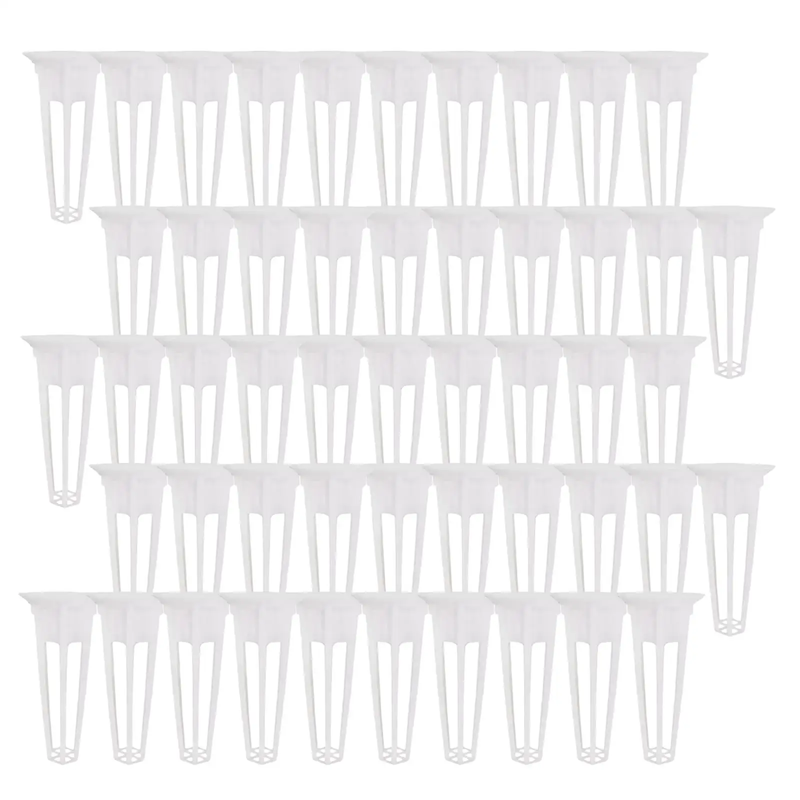 Garden Slotted Mesh Net Cup for Plant Nursery Pots 2 Inch Hydroponic Orchid Basket Plastic Holder