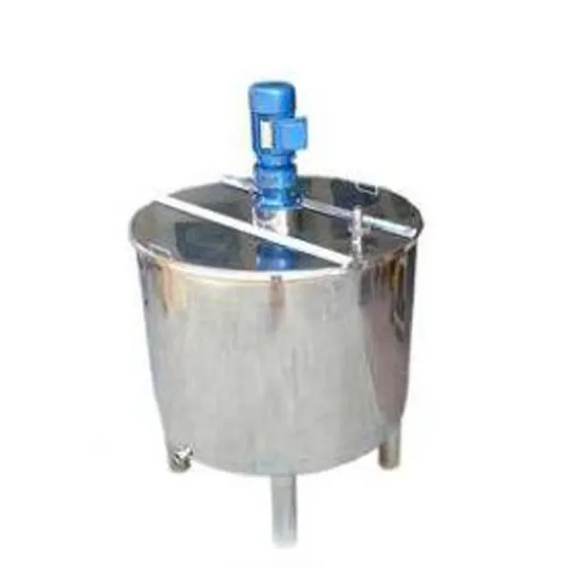 Industrial 304 Stainless Steel Beverage Mixer 1000L H High Efficiency Liquid Blending Machine 0.75KW Motor for Food