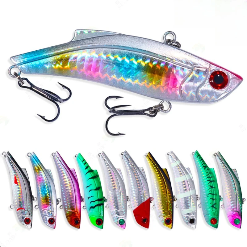 

1pcs Long Casting Rattlin Hard Fishing Lure 9cm-28g Winter VIB Rattlin Hook Fishing Sinking Vibra Lures Pencil Baits