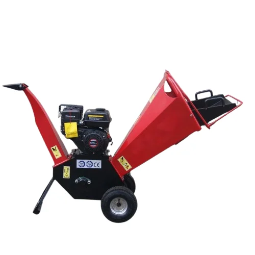 Forestry Crusher 7hp  Engine High-Efficiency Commercial-Grade Wood Shredder Wood Crusher Chipper