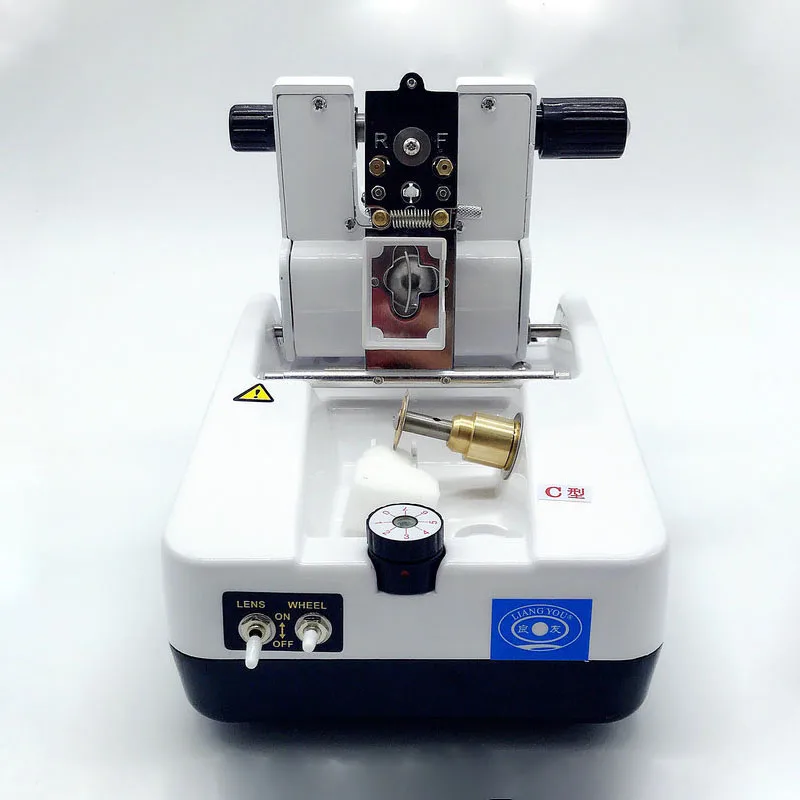 Automatic PC Glass Resin Lens Slotting Machine 1800B/C Drawing Machine for Optical Glasses Manufacturing