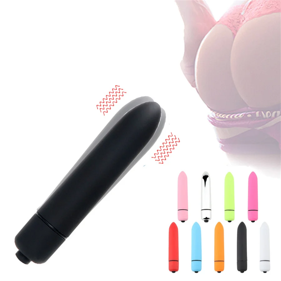 Vibradores de 10 modos de velocidad del clímax para mujeres, juguetes sexys, Mini vibrador tipo bala para consolador femenino, estimulador de clítoris, Juguetes sexuales para adultos 18