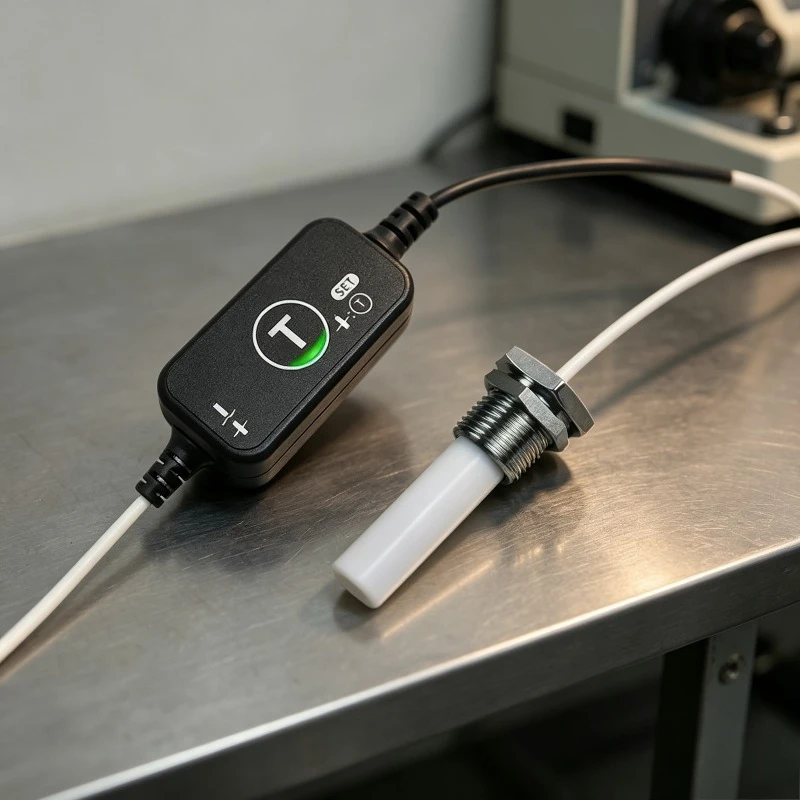Industrial High Precision Capacitive Level Sensor WKCH2-B62 200C for Glue Grease Sauce Oil Detection PTFE G1/2 Thread